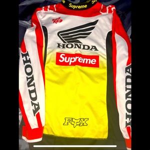 SUPREME Fox Biker Shirt